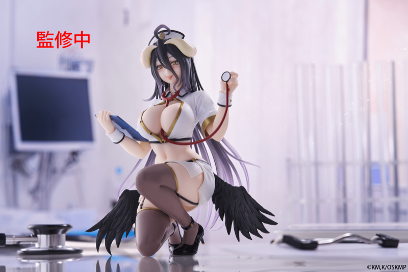 Desktop Cute - Albedo (Nurse Ver.) - Overlord