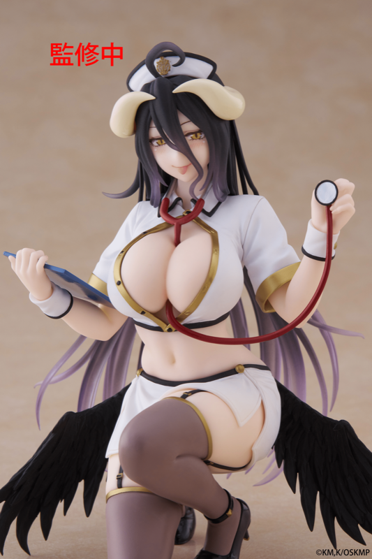 Desktop Cute - Albedo (Nurse Ver.) - Overlord