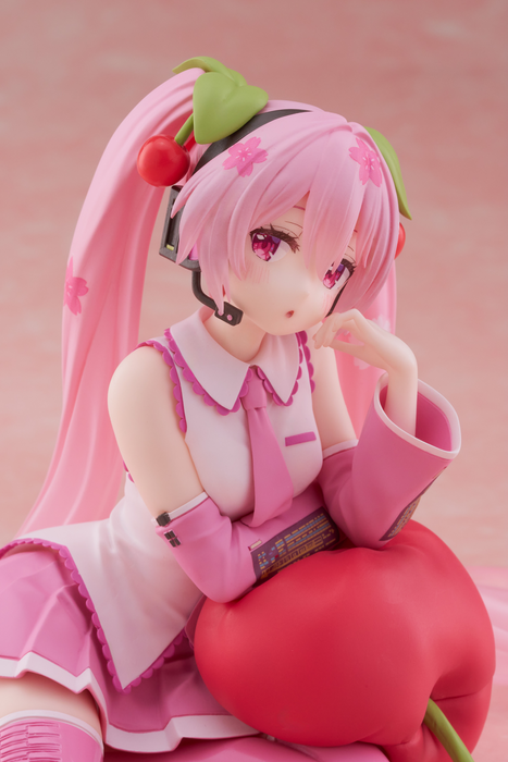 [Pre-Order END][ETA Q3 2025] Desktop Cute - Sakura Miku (Cherry Cushion Ver.) - Hatsune Miku