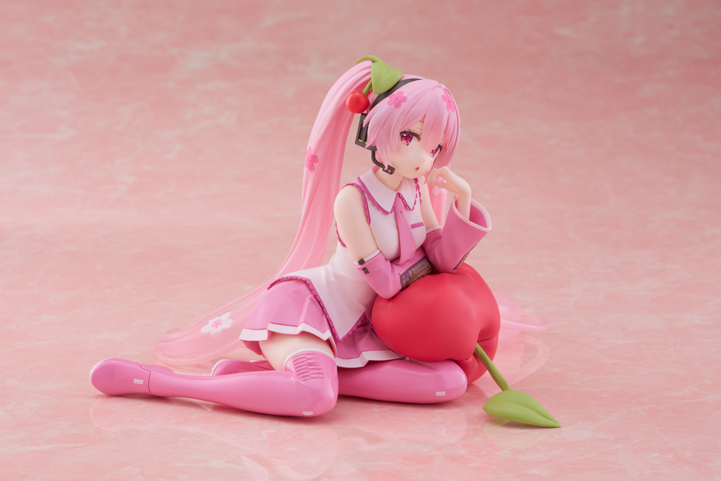 [Pre-Order END][ETA Q3 2025] Desktop Cute - Sakura Miku (Cherry Cushion Ver.) - Hatsune Miku