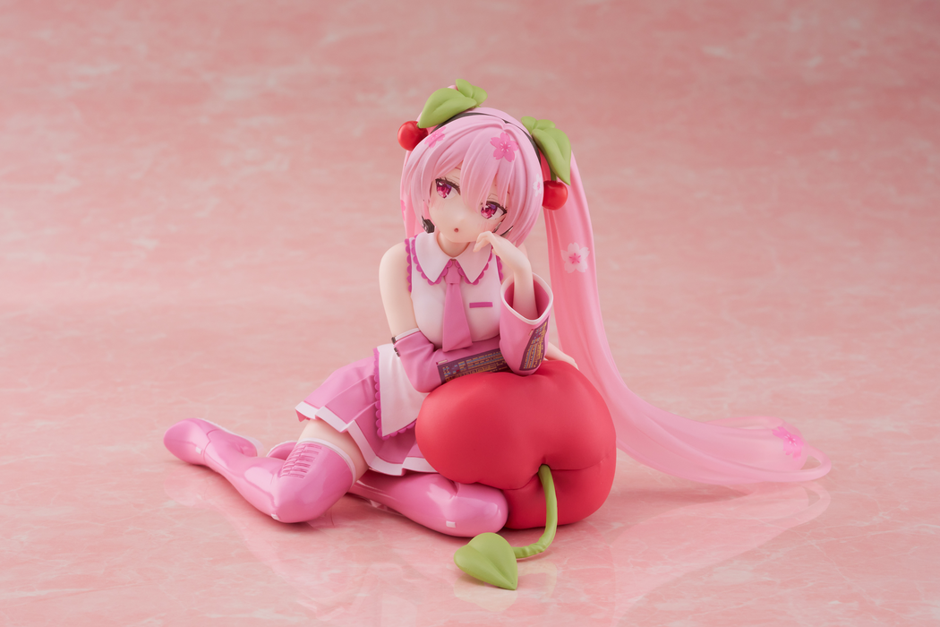 [Pre-Order END][ETA Q3 2025] Desktop Cute - Sakura Miku (Cherry Cushion Ver.) - Hatsune Miku