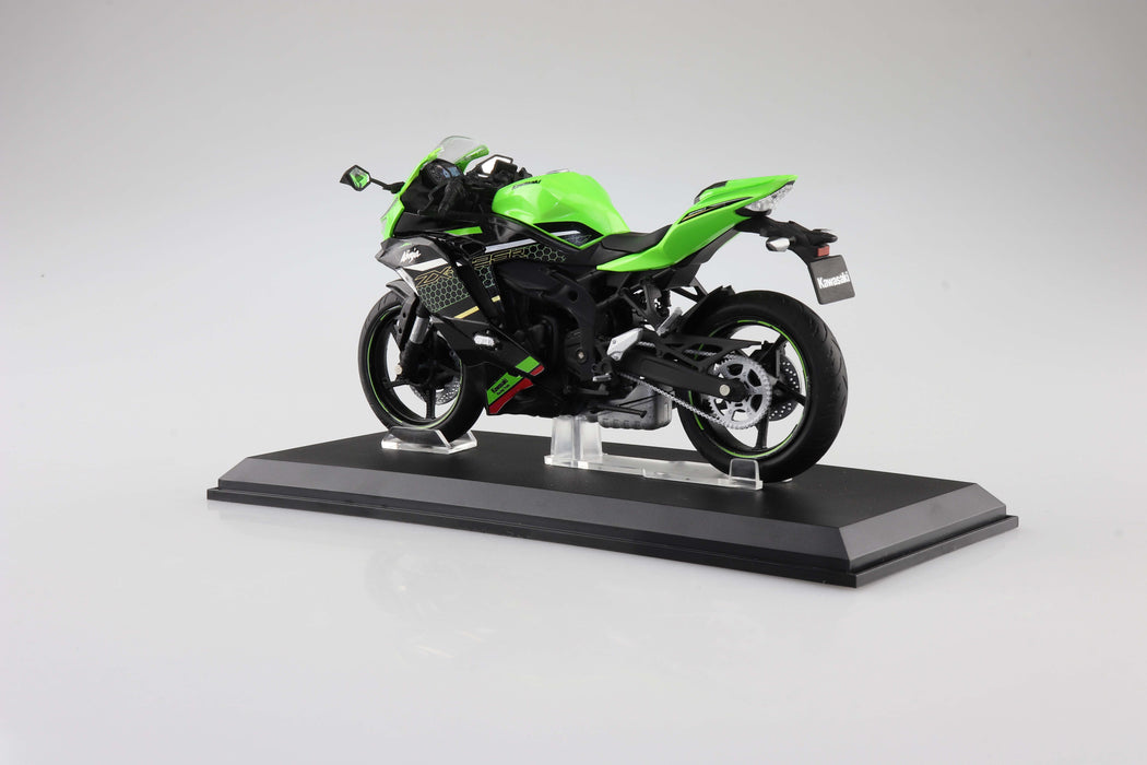 Diecast Motorcycle Kawasaki Ninja ZX-25R Lime Green X Ebony 1/12