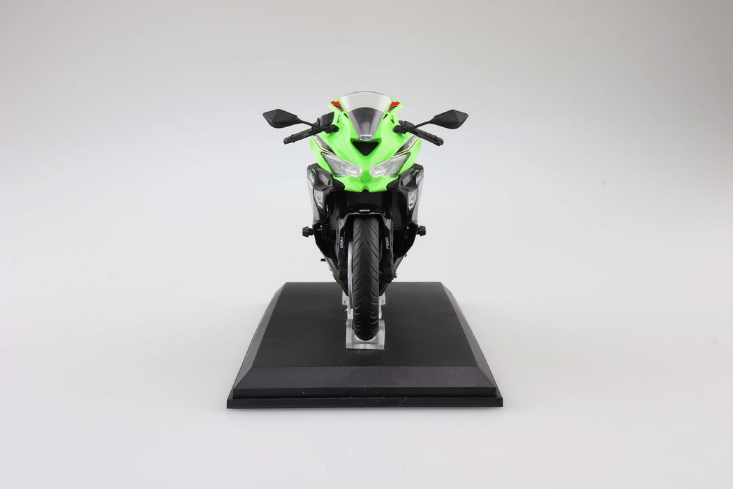 Diecast Motorcycle Kawasaki Ninja ZX-25R Lime Green X Ebony 1/12