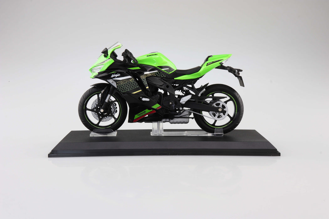 Diecast Motorcycle Kawasaki Ninja ZX-25R Lime Green X Ebony 1/12