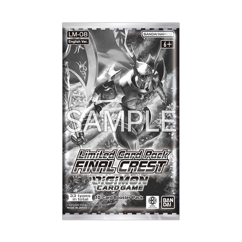 Digimon CG - Final Crest Limited Card Pack [LM08]