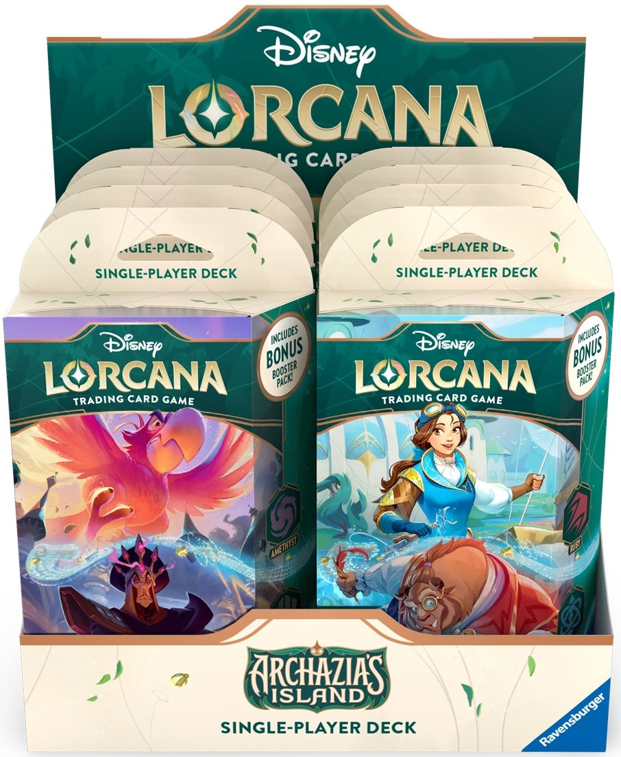 disney lorcana: archazia's island booster box Disney Lorcana TCG