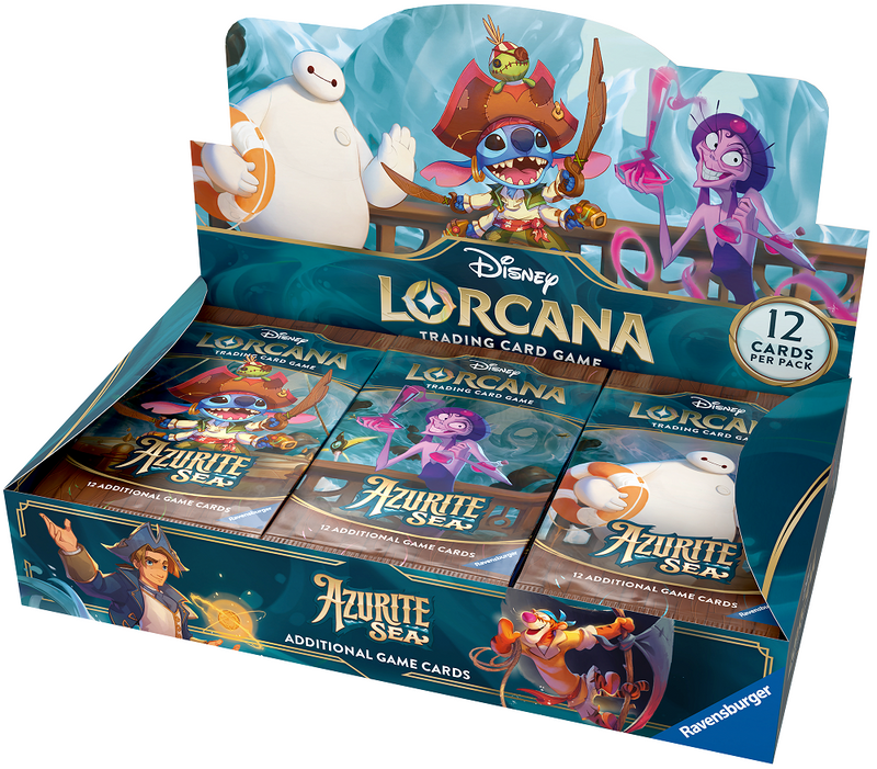 Disney Lorcana TCG - Azurite Sea Booster Box