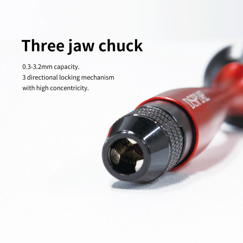 Dspiae AT-VHDS General Purpose Chuck Hand Drill Set