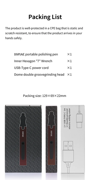 Dspiae ES-P Portable Electric Sanding Pen