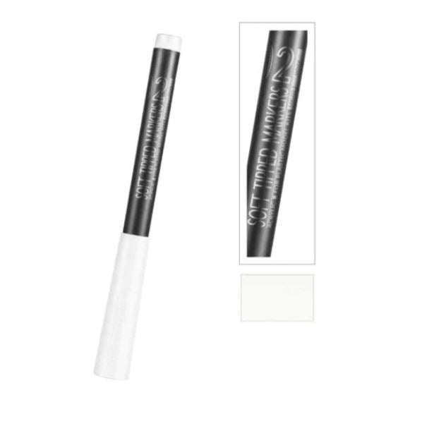 Dspiae Soft Tipped Markers MK-02 - White