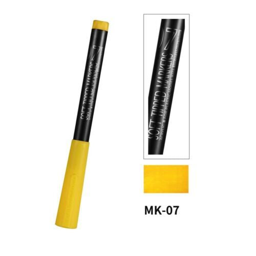 DSPIAE MK/MKM Water-based soft tip basic color metal color marker