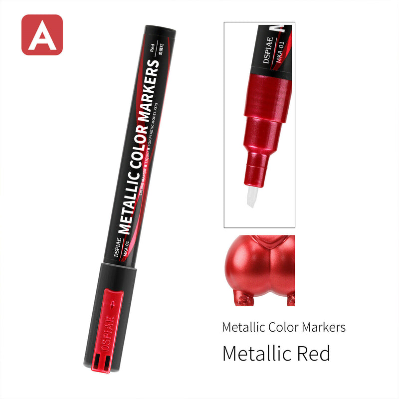 Dspiae Soft Tipped Markers MKA-01 - Metallic Red