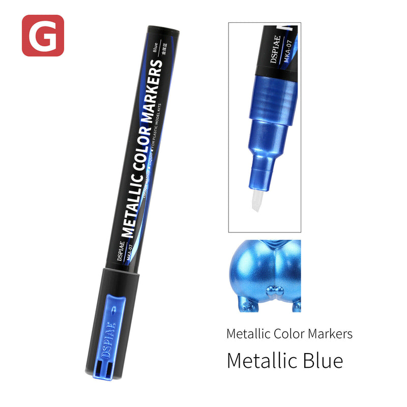 Dspiae Soft Tipped Markers MKA-07 - Metallic Blue