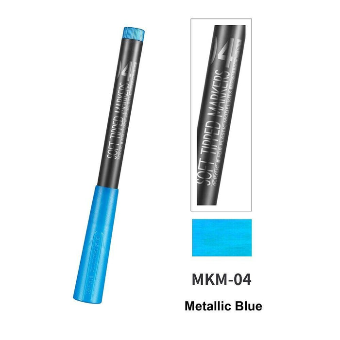 Dspiae Soft Tipped Markers MKM-04 - Metallic Blue