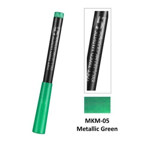 Dspiae Soft Tipped Markers MKM-05 - Metallic Green