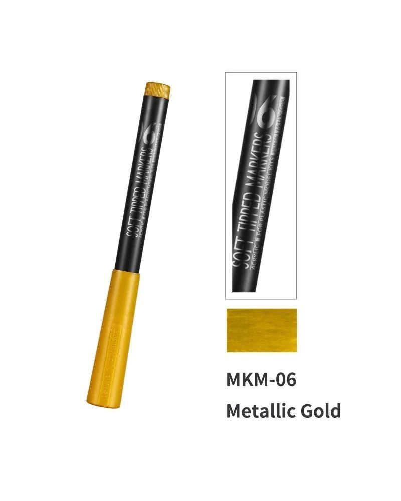 Dspiae Soft Tipped Markers MKM-06 - Metallic Gold
