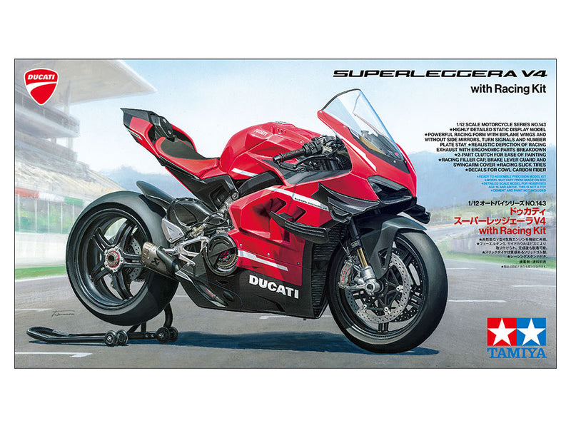 Ducati Superleggera V4 With Racing Kit 1/12
