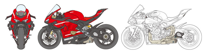 Ducati Superleggera V4 With Racing Kit 1/12