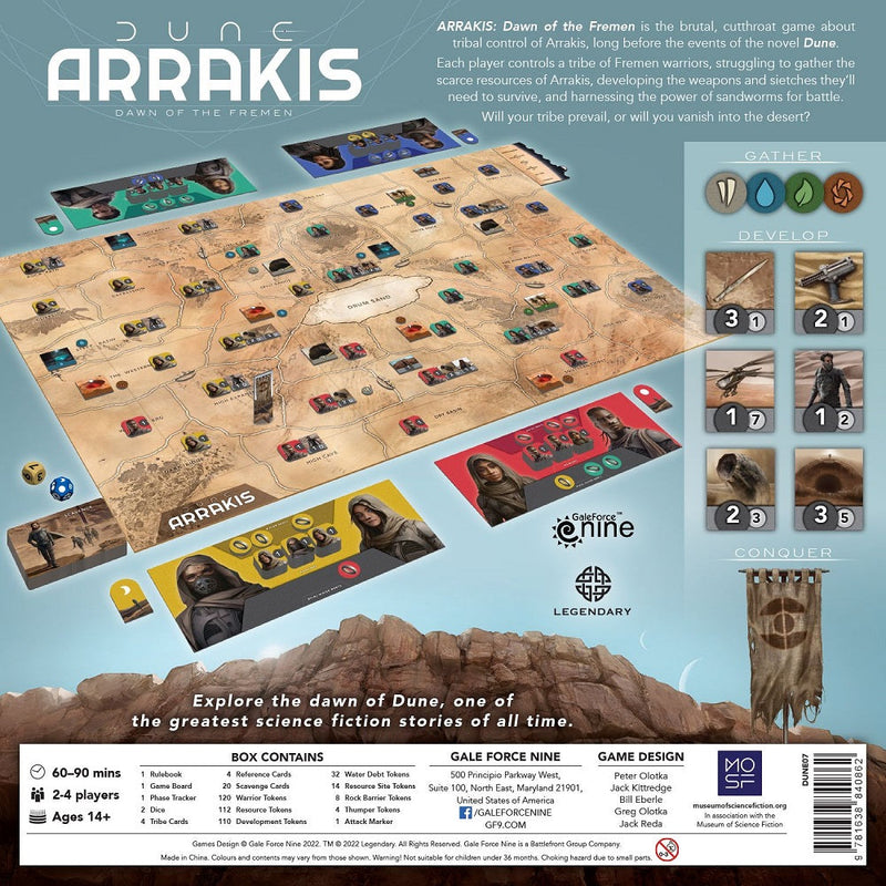 Dune Arrakis Dawn Of The Fremen