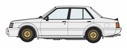 Mitsubishi Lancer EX 1800GSR Turbo (Custom Version) 1/24