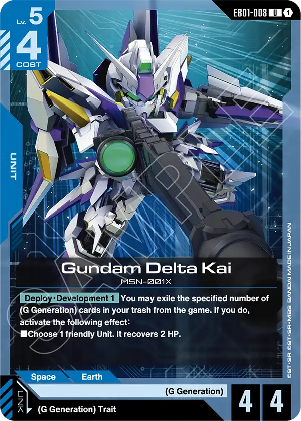 [EB01-008] UC Gundam Delta Kai