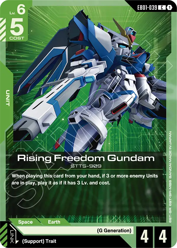 [EB01-039] C Rising Freedom Gundam