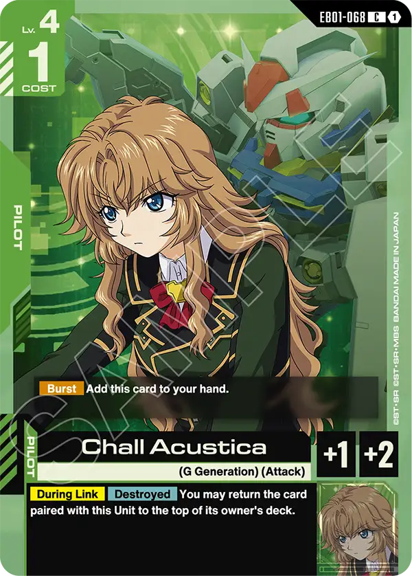 [EB01-068] C Chall Acustica