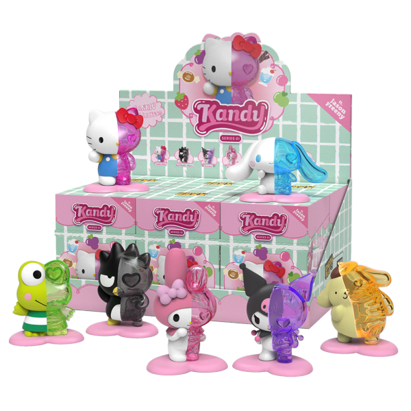 Kandy X Sanrio Ft. Jason Freeny - Sanrio (Full Box Of 6 Random Figures) - Blind Boxes