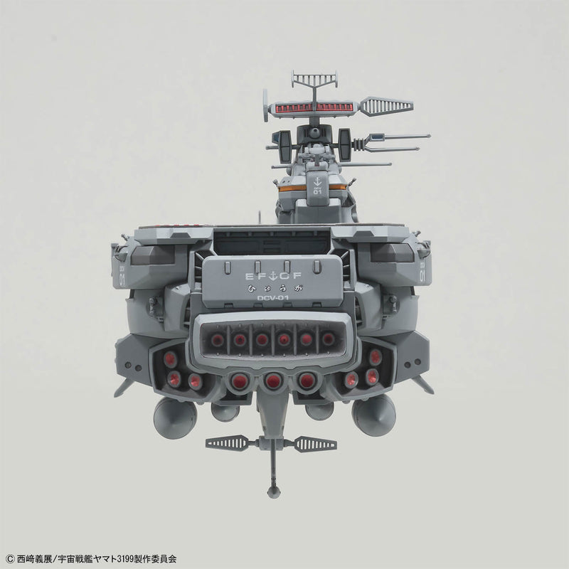 EFCF Hyuga Class Battlecarrier DCV-01 Hyuga - Yamato Forever Rebel 3199 1/1000