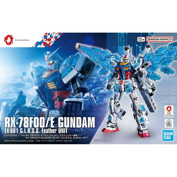 EXPO2025 RX-78F00/E Gundam [EX-001 G.L.R.S.S. Feather Unit] 1/144