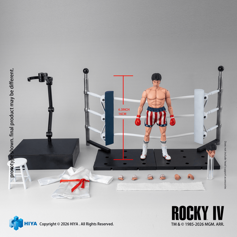 [Preorder][ETA Q2 2027] Exquisite Super - 6.3 inch Rocky Boxer Version - Rocky IV 1/12