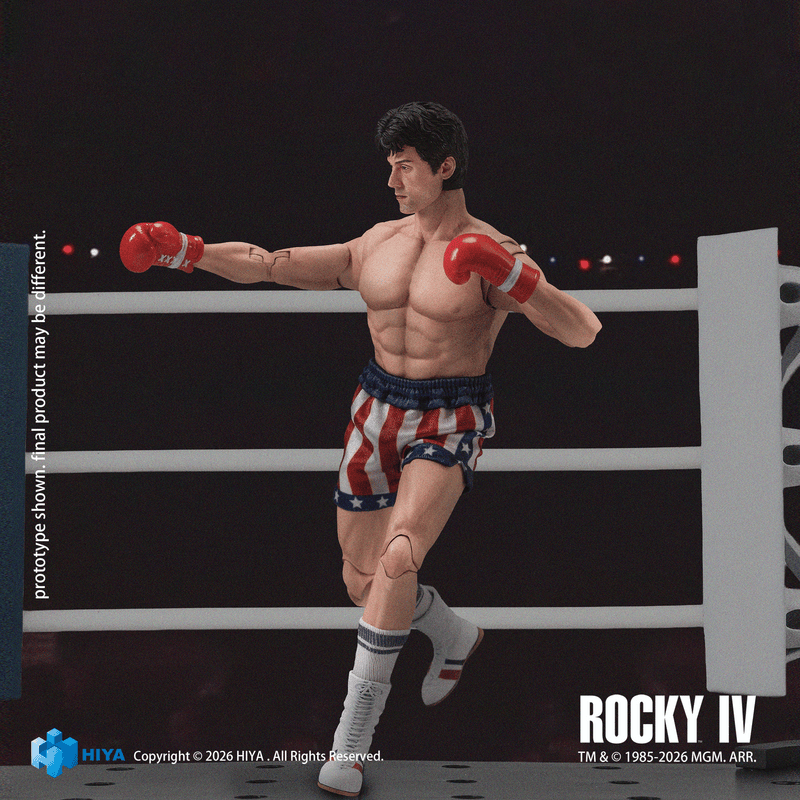 [Preorder][ETA Q2 2027] Exquisite Super - 6.3 inch Rocky Boxer Version - Rocky IV 1/12