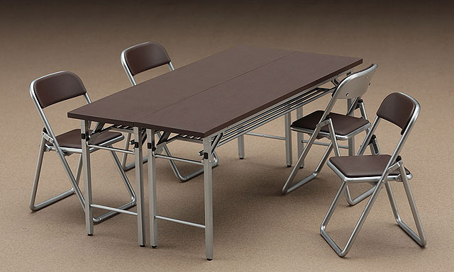 [FA02] Meeting Room Desk & Chair 1/12