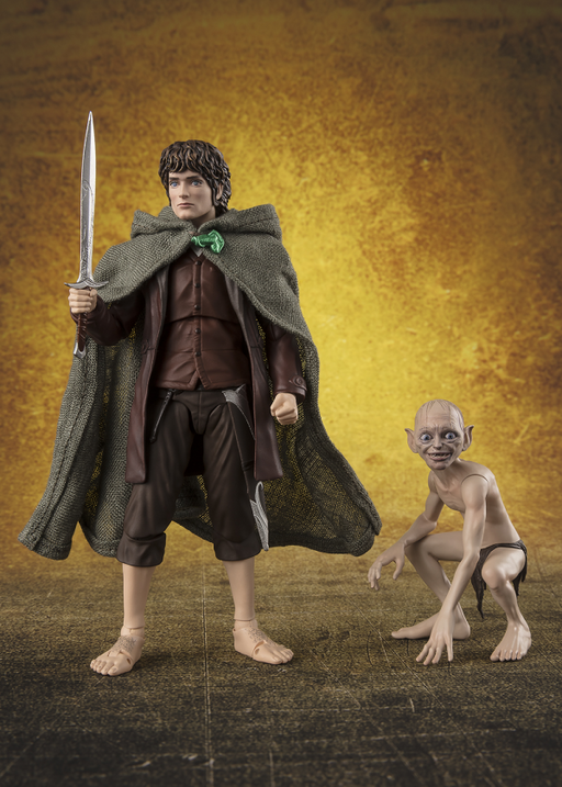 S.H.Figuarts - Frodo Baggins & Gollum - The Lord Of The Rings: The Fellowship Of The Ring