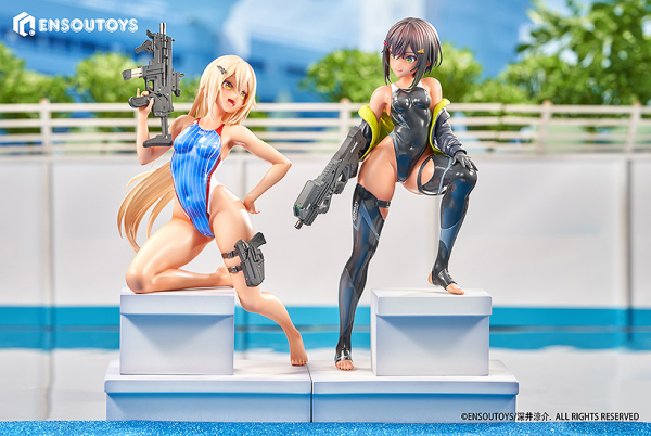 Swim Team Bucho-Chan And Kohai-Chan Set - Arms Note 1/7