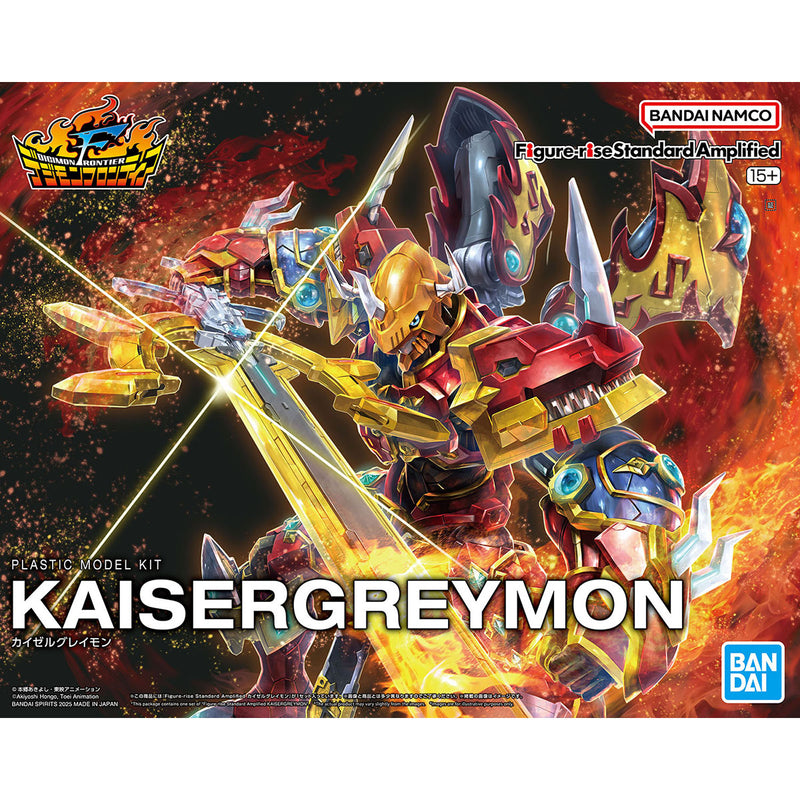 FR Amplified - Kaiser Greymon - Digimon Frontier