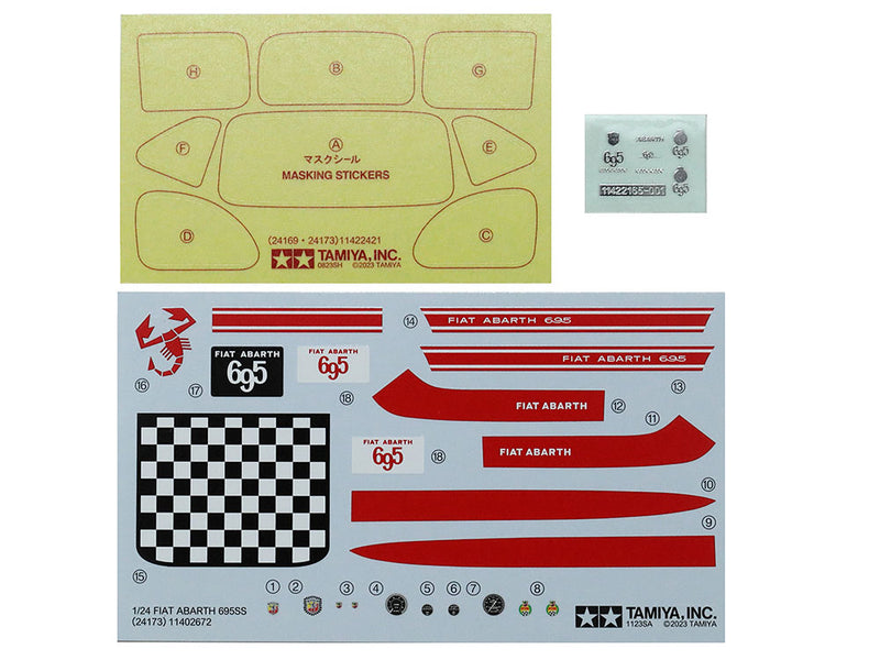 Fiat Abarth 965 SS 1/124