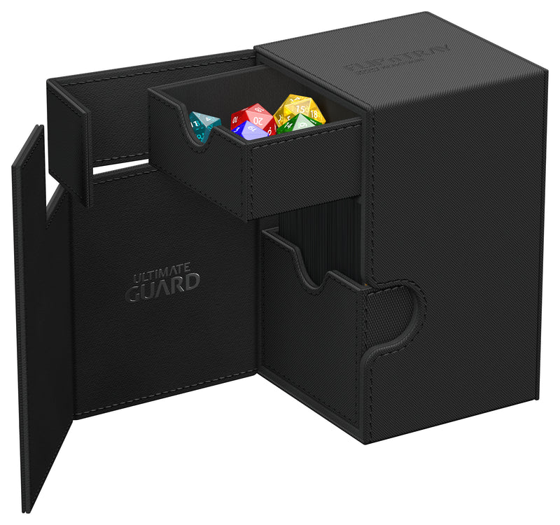 Flip N Tray Deck Case 100+ - Monocolor Black