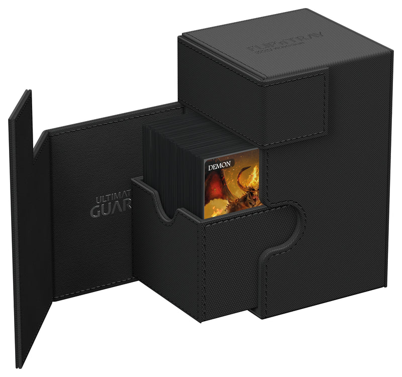 Flip N Tray Deck Case 100+ - Monocolor Black