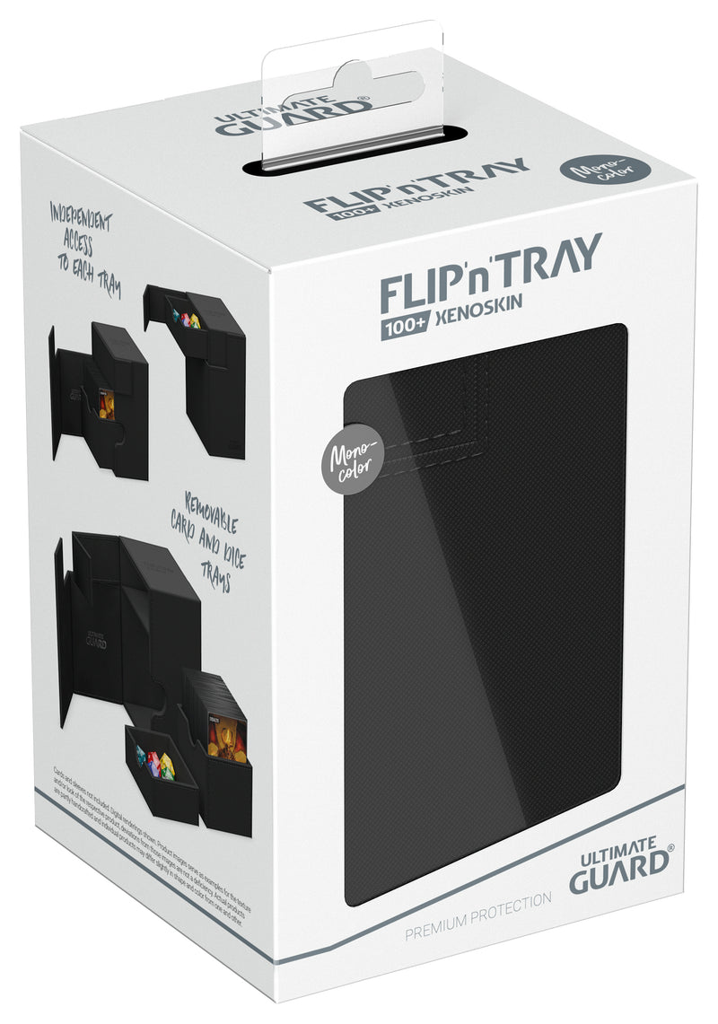 Flip N Tray Deck Case 100+ - Monocolor Black