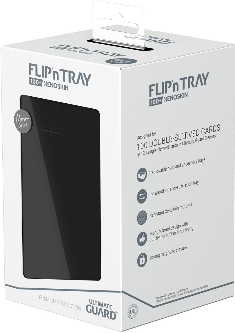 Flip N Tray Deck Case 100+ - Monocolor Black