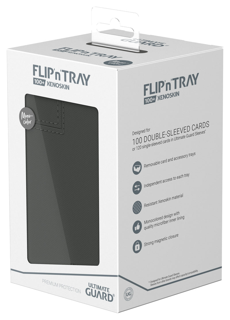 Flip N Tray Deck Case 100+ - Monocolor Grey
