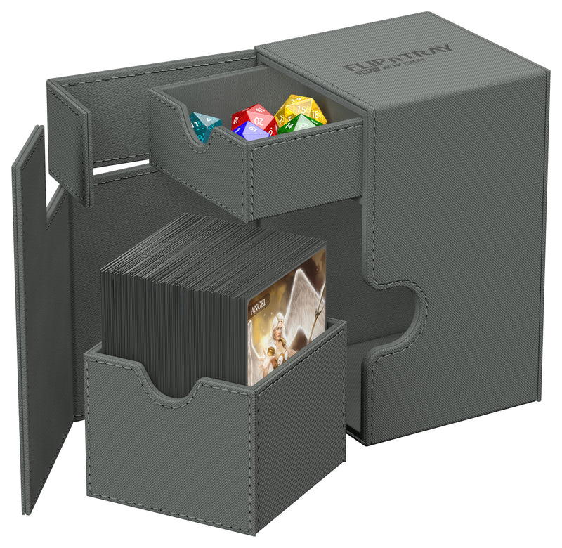 Flip N Tray Deck Case 100+ - Monocolor Grey