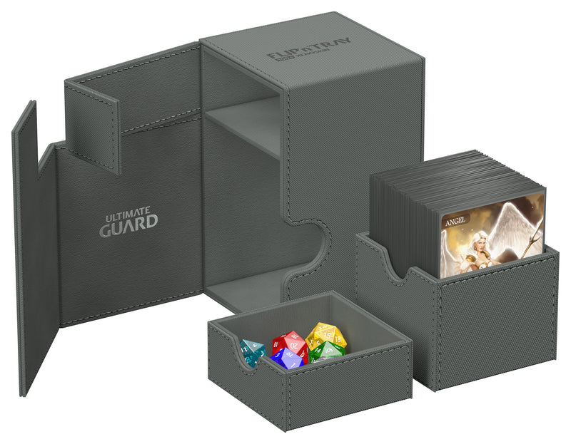 Flip N Tray Deck Case 100+ - Monocolor Grey