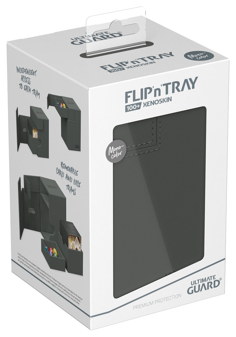 Flip N Tray Deck Case 100+ - Monocolor Grey