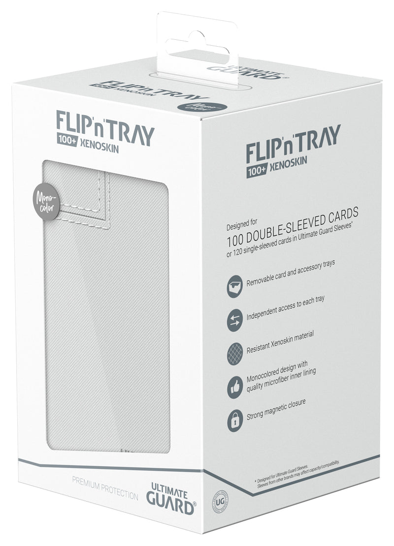 Flip N Tray Deck Case 100+ - Monocolor White