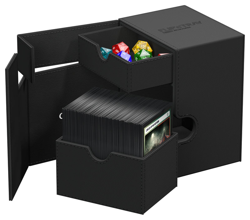 Flip N Tray Deck Case 133+ - Monocolor Black