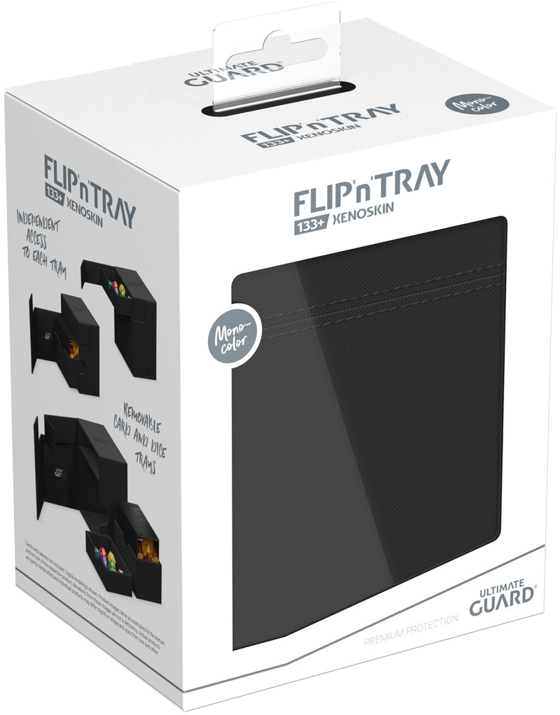 Flip N Tray Deck Case 133+ - Monocolor Black