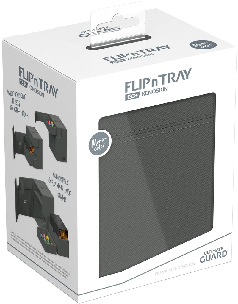 Flip N Tray Deck Case 133+ - Monocolor Grey