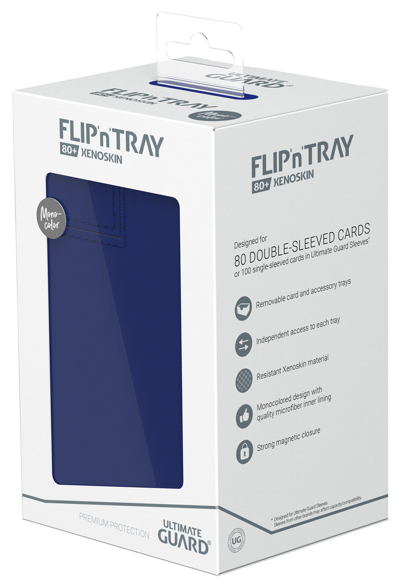 Flip N Tray Deck Case 80+ - Monocolor Blue